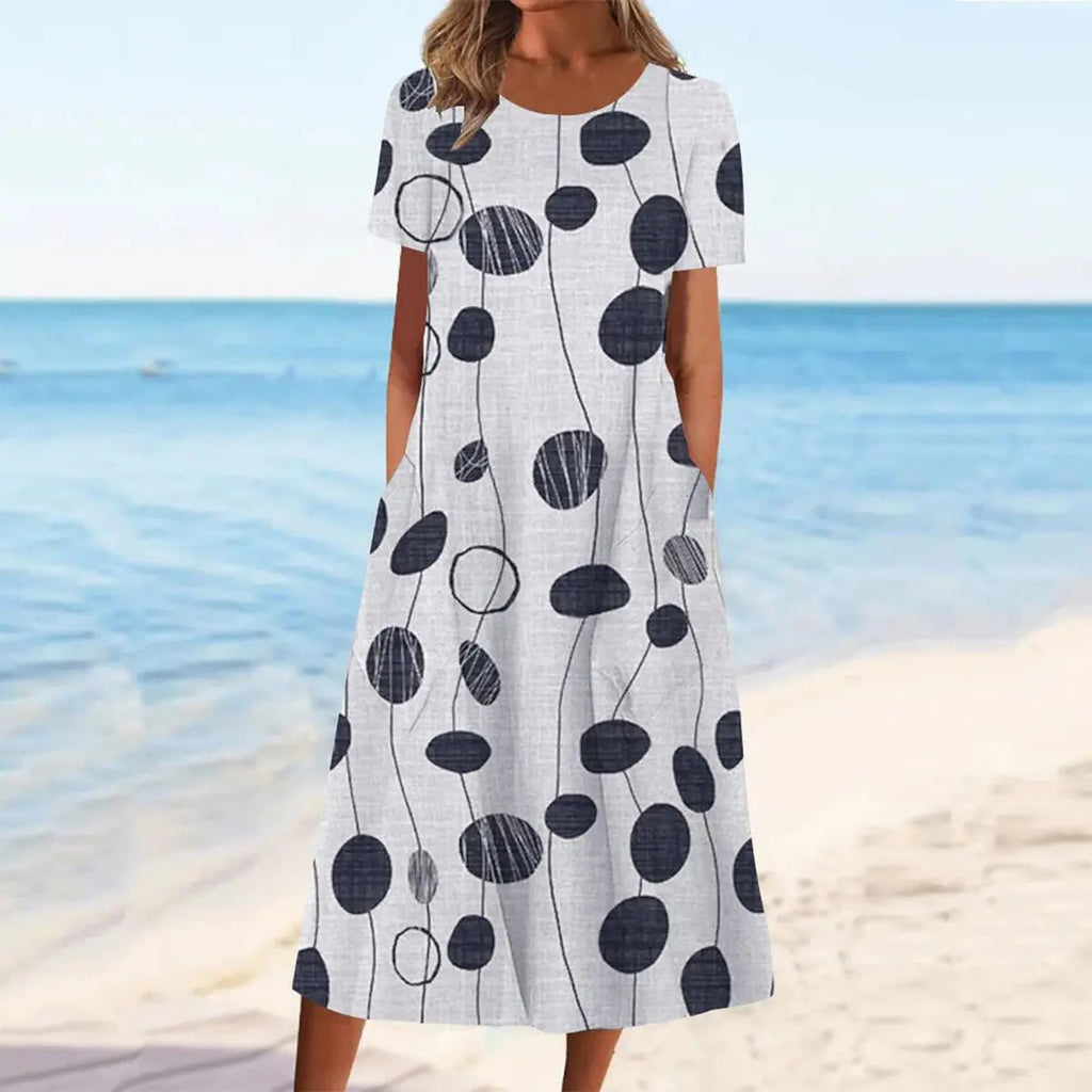 Casual Women's Dress with Pockets – Hstrends