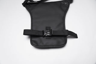 Punk Rave Cyberpunk Chain & Skull Hardware Waist–Leg Bag