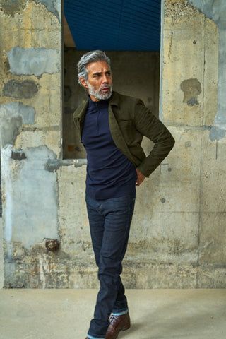 Southend Shacket Unlined - Olive Moleskin