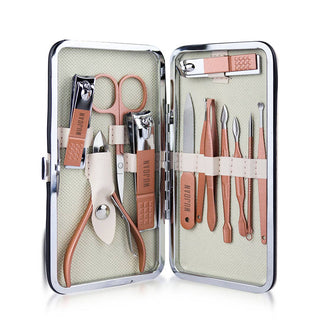 Mujgan 12 Pcs Nail Clippers Manicure Set Grooming Kit