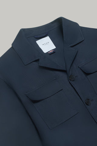 Mark Shacket - Navy Cotton