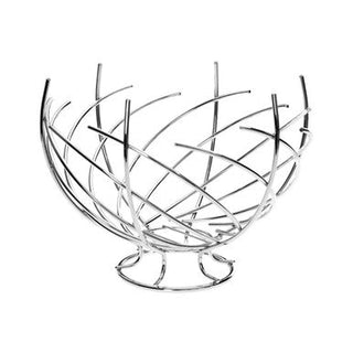 Nest Shape Chrome Fruit Basket