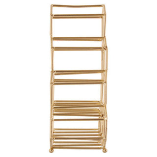 Vertex 10 Bottle Gold Plated Spice Rack