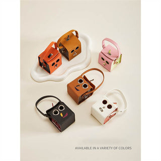 Robot shape Pendant style Creative Mini Bag for Headphones