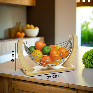 Rubber wood Fruit Hammock