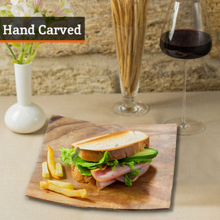 Kora Acacia Square Serving Platter