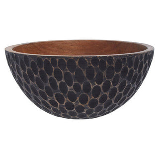 Kara Large Mango Wood Bowl