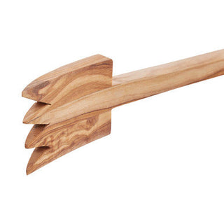 Kora Olive Wood Serving Tongs