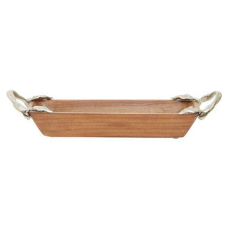 Vine Acacia Wood Small Rectangular Serving Dish