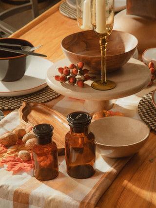 Large Round Sheesham Wood Salad Bowl | Rosi