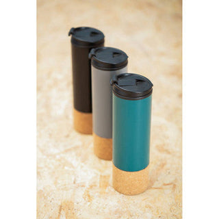 Mimo Cool Grey Double Wall Travel Mug