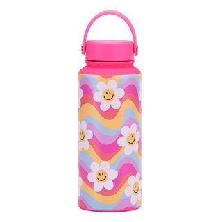 1L Insulated Large Capacity Wide Mouth Portable Vacuum Sports Water Bottle - Hstrends