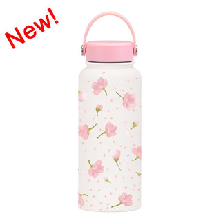 1L Insulated Large Capacity Wide Mouth Portable Vacuum Sports Water Bottle - Hstrends