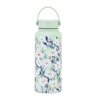 1L Insulated Large Capacity Wide Mouth Portable Vacuum Sports Water Bottle - Hstrends
