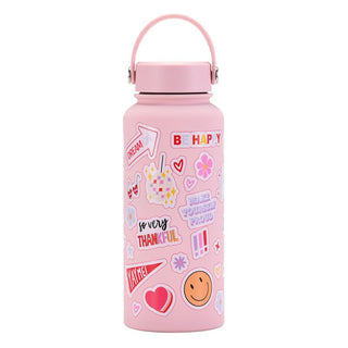1L Insulated Large Capacity Wide Mouth Portable Vacuum Sports Water Bottle - Hstrends