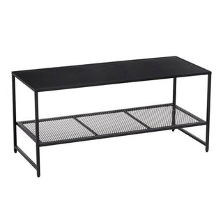 Acero Black Metal Coffee Table