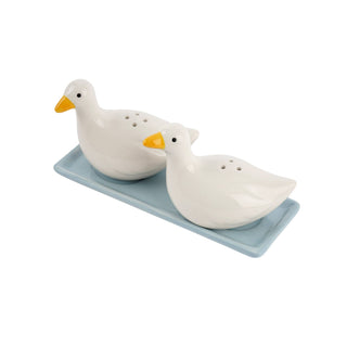 Bramble Farm Duck Salt & Pepper Shakers In Gift Box