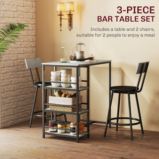 3 Piece Breakfast Table - Hstrends