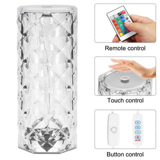 Premium LED Crystal Table Lamp