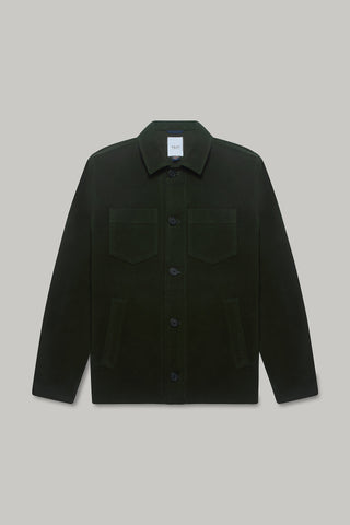 Southend Shacket Unlined - Olive Moleskin