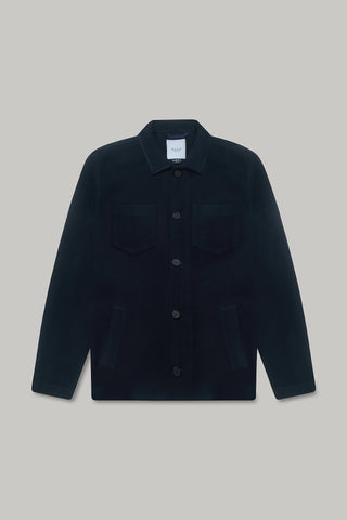 Black jacket on a light gray background