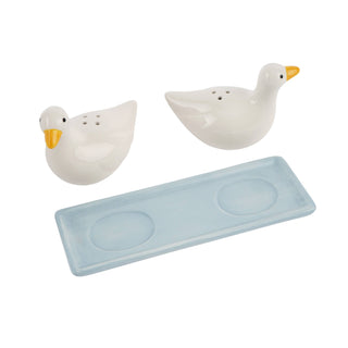 Bramble Farm Duck Salt & Pepper Shakers In Gift Box