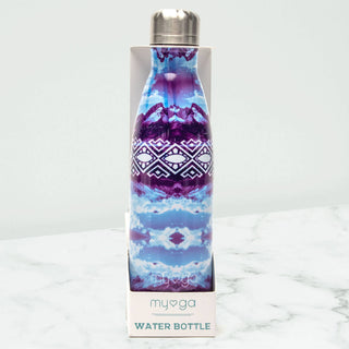 500ml Metal Water Bottles: Gold Glitter - Hstrends