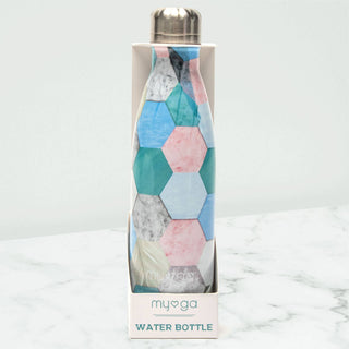 500ml Metal Water Bottles: Pink Glitter - Hstrends