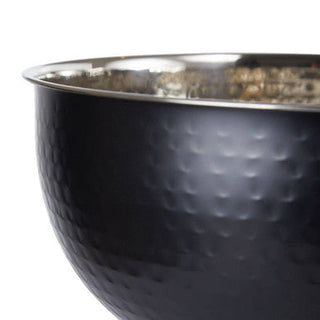 Ankara Black Finish Champagne Bowl