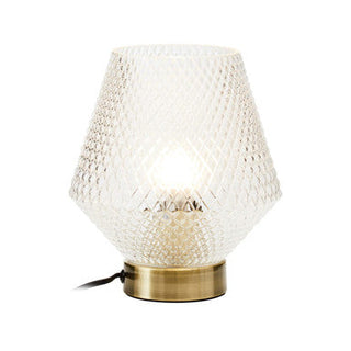 Noble Clear Glass Table Lamp