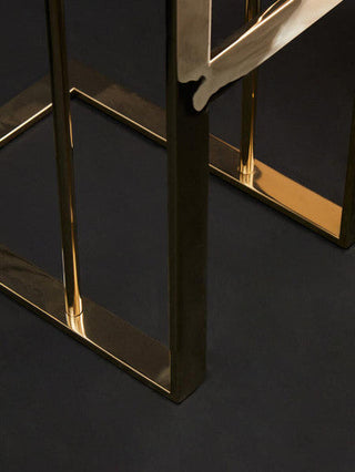 Oria Gold Side Table