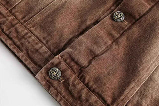 Vintage Punk Denim Jacket