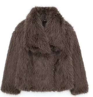 Winter Plush furry Coat - Hstrends