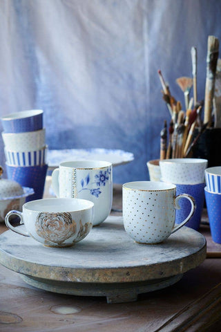 Pip studio Mug Small Royal White 260ml set of six mugs - Premium Mugs from Pip Studio - Just £60! Shop now at hstrends