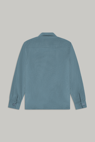 Bart Corduroy Overshirt - Blue