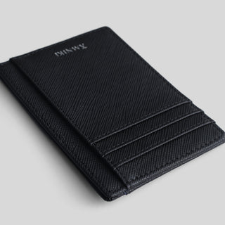 Phantom Black Saffiano Cardholder Wallet