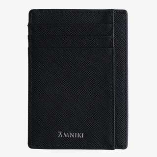 Phantom Black Saffiano Cardholder Wallet