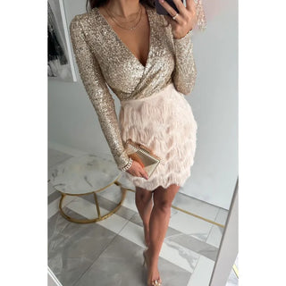 New Party Sequins Dress - Hstrends