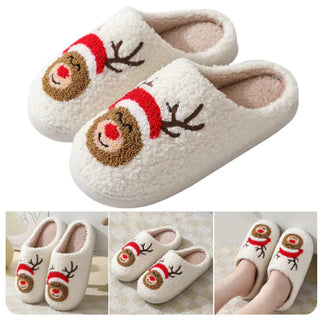 Cute Cartoon Winter Cotton Slippers - Hstrends