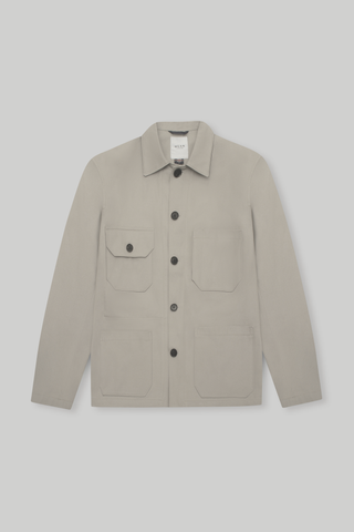 James Four Pocket Jacket - Showerproof Putty