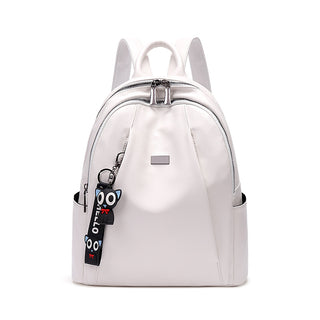 Genuine Leather Cowhide Large Capacity Casual Travel Backpack  For Women