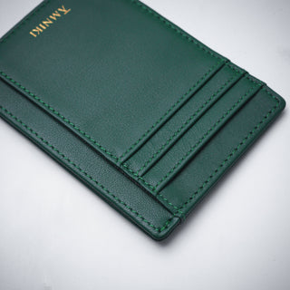 Deep Emerald Green Cardholder Wallet