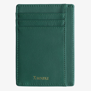 Deep Emerald Green Cardholder Wallet