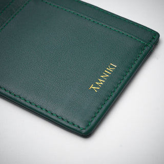Deep Emerald Green Cardholder Wallet