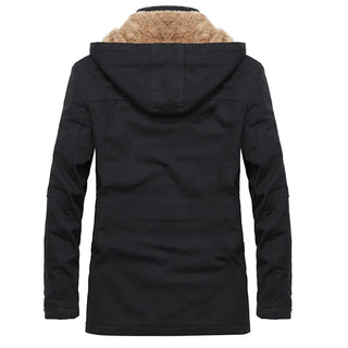 Men's Winter Fleece Thick Windbreaker Jacket