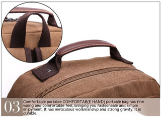 Large Capacity Canvas Washing Bag for Men and Women