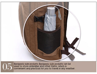 Large Capacity Canvas Washing Bag for Men and Women