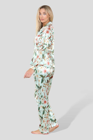 MINT FLORAL PYJAMA SET