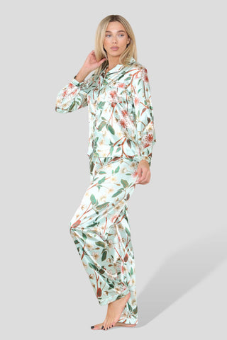 MINT FLORAL PYJAMA SET