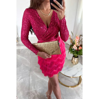 New Party Sequins Dress - Hstrends